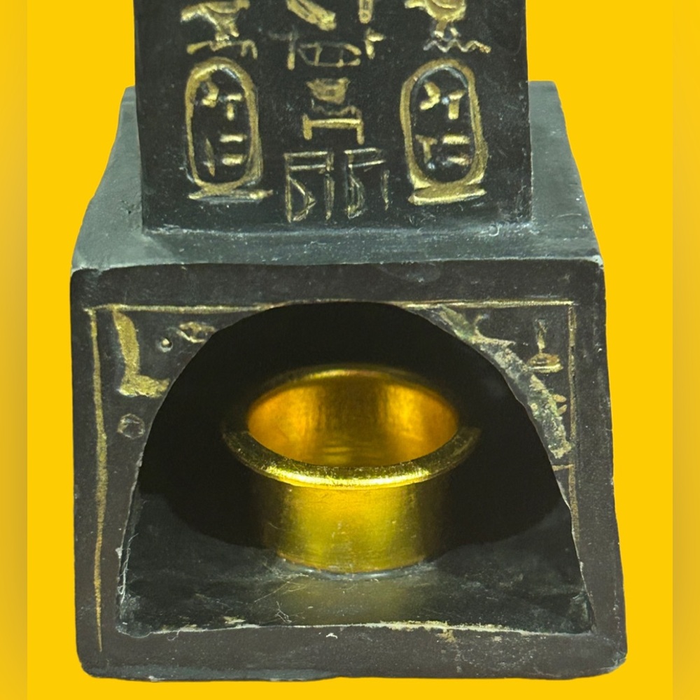 EUC Vintage Summit Collection Egyptian Obelisk Incense Burner – Dual Use - Picture 4 of 10